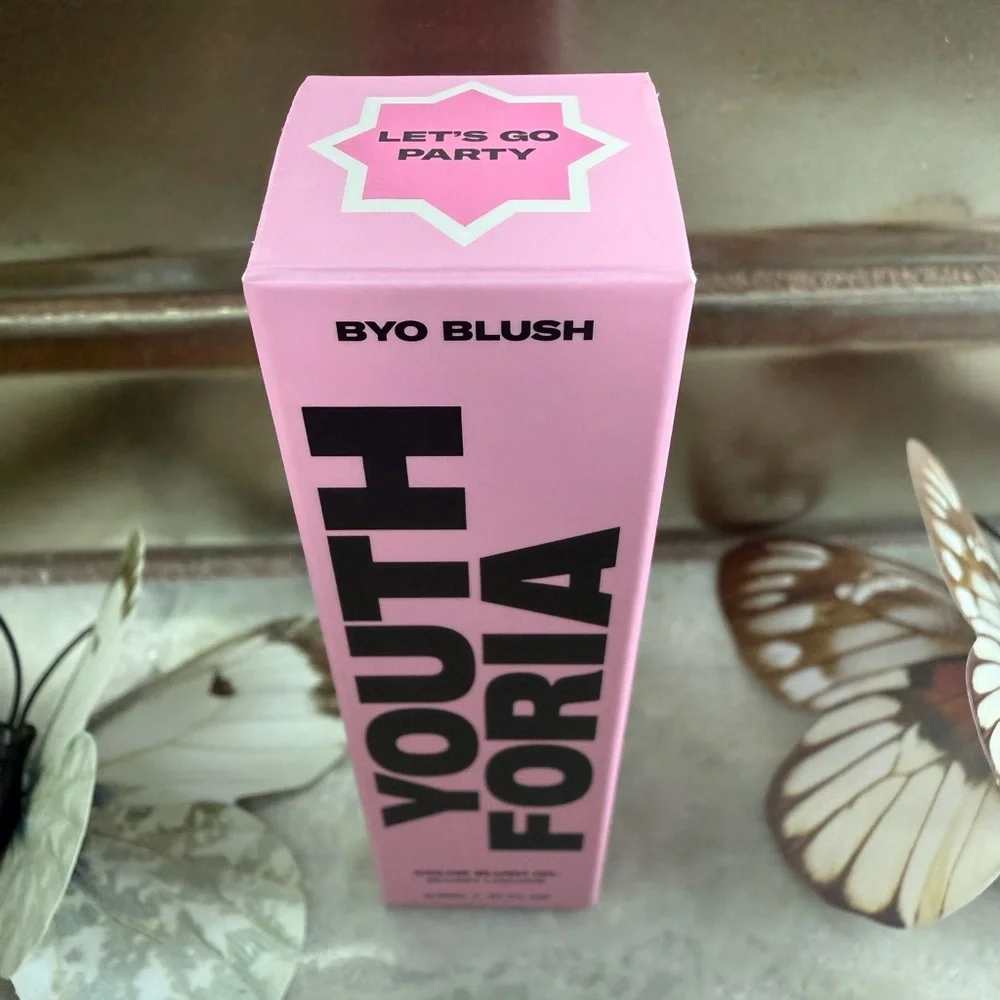 YOUTHFORIA BYO Color Blush Oil in Let's Go Party - .21 fl oz - NIB - Authentic